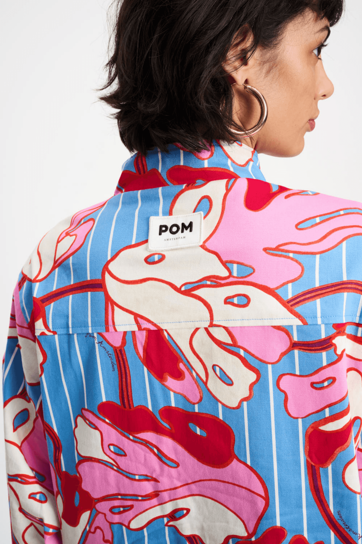 JACKET URBAN FLORA STRIPED