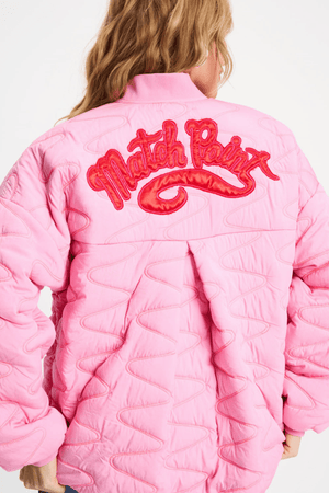 JACKET QUILTED CHEERING PINK