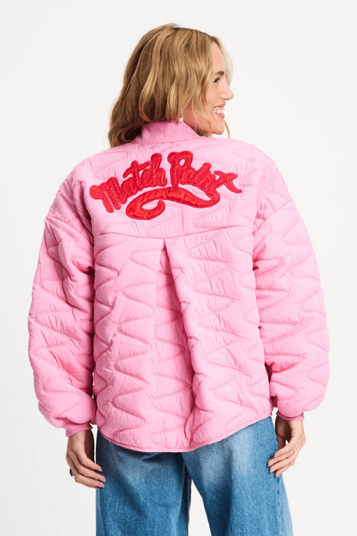 JACKET QUILTED CHEERING PINK