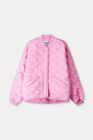 JACKET QUILTED CHEERING PINK