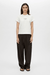 JANICE NEAT FIT LOGO TEE WHITE