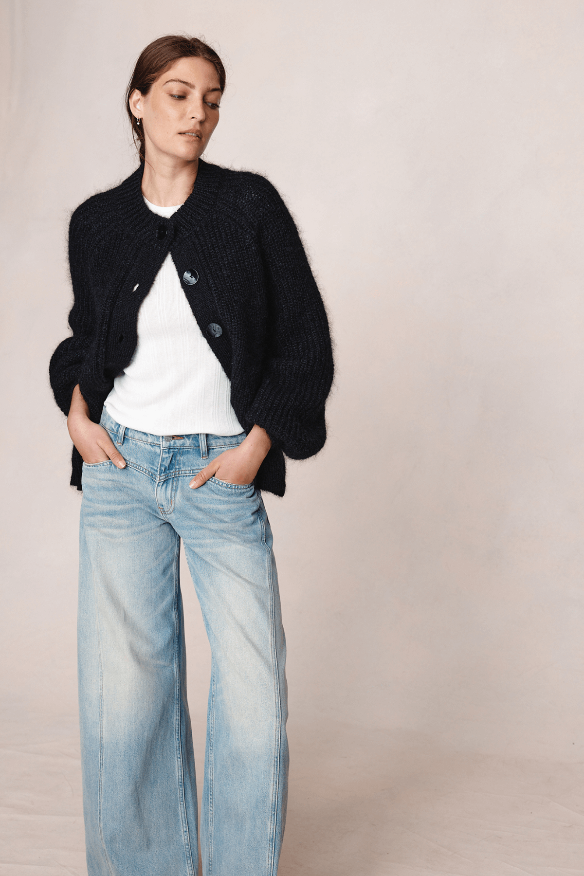 JASPER CARDIGAN BLACK