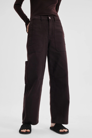 JENSEN DENIM CARGO JEAN ESPRESSO