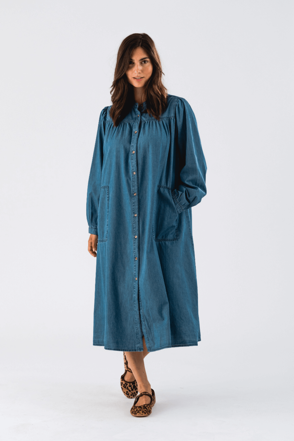 JESS DRESS BLUE
