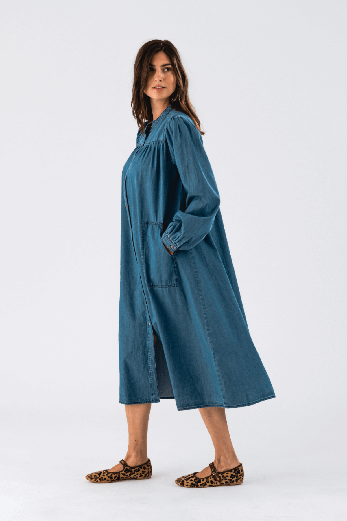 JESS DRESS BLUE