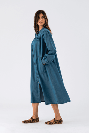 JESS DRESS BLUE