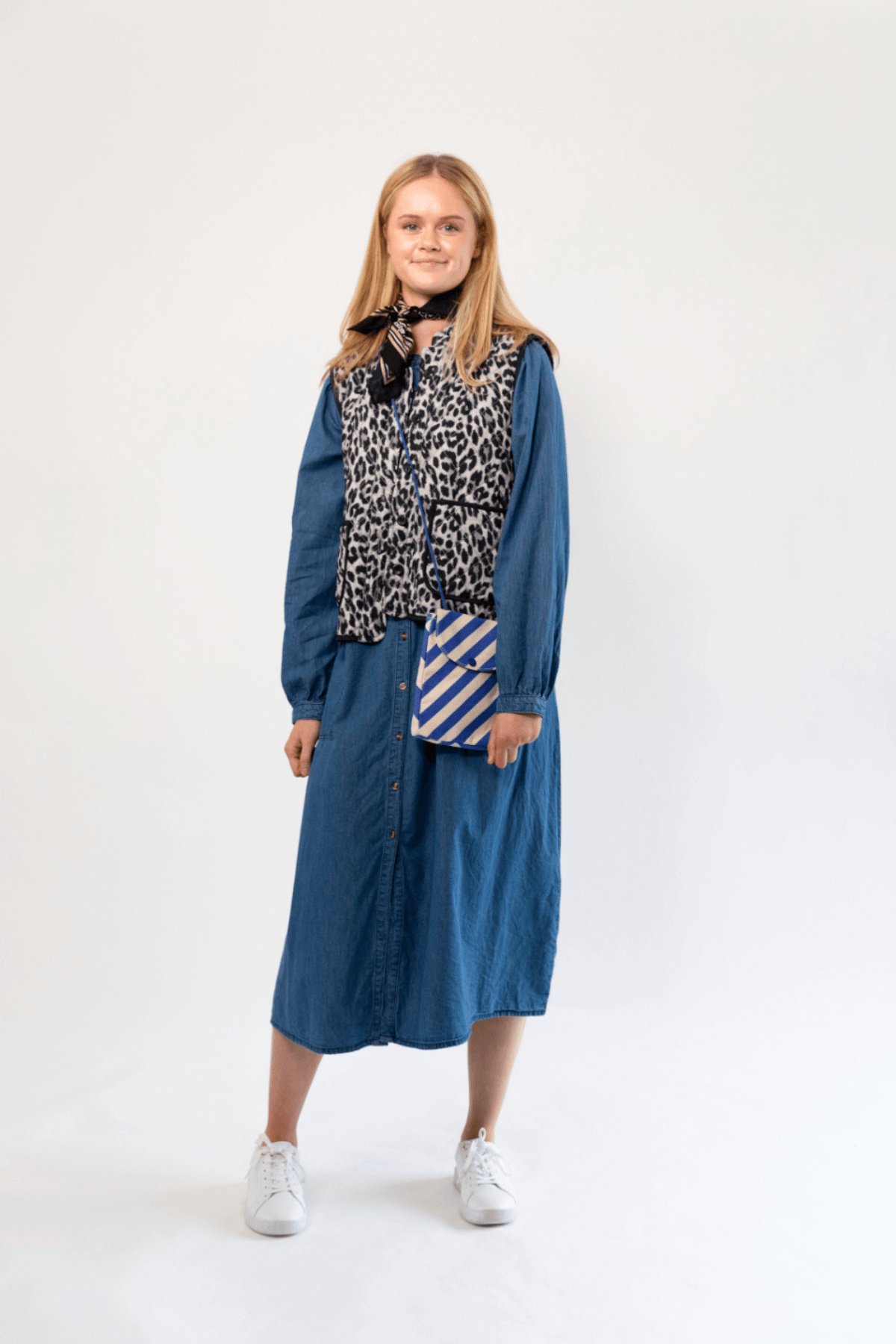 JESS DRESS BLUE