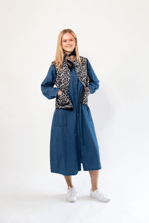 JESS DRESS BLUE