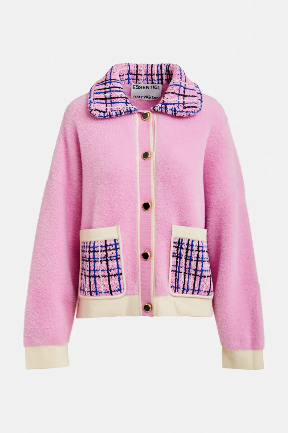 JOILU CARDIGAN PINK MULTI
