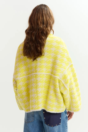 JOKING CARDIGAN LEMON