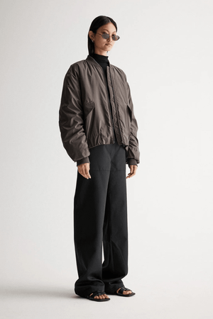 JOSIE BOMBER JACKET DARK PEWTER
