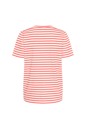 JUCIA T-SHIRT FLAME SCARLET
