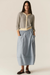 JULES CARDIGAN BLUE/IVORY