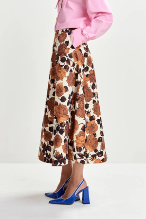 JULIO SKIRT FLORAL PRINT