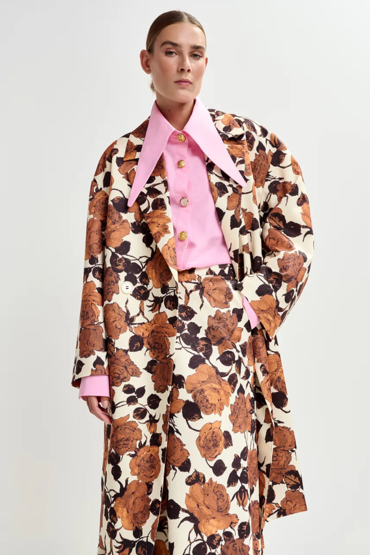 JUNTA COAT FLORAL