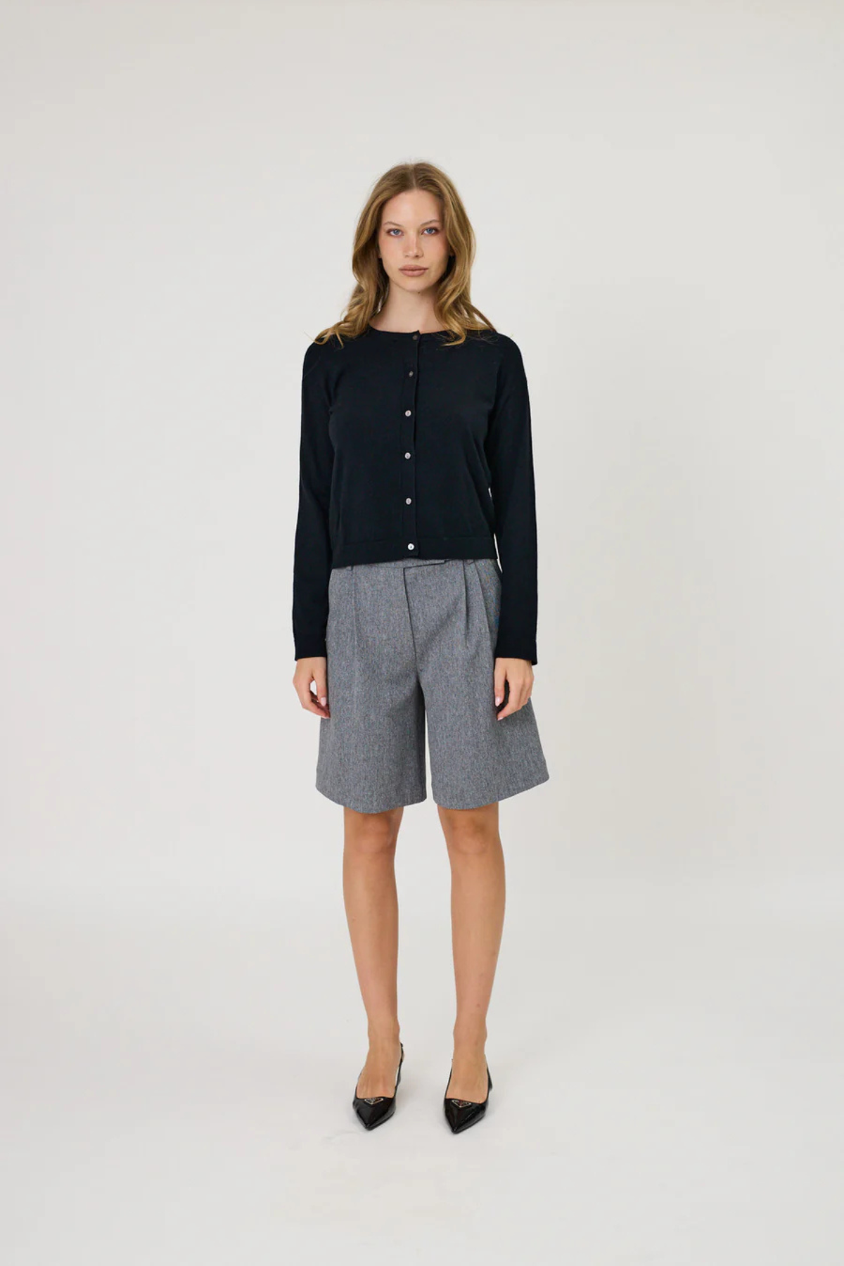 KARA CARDI BLACK