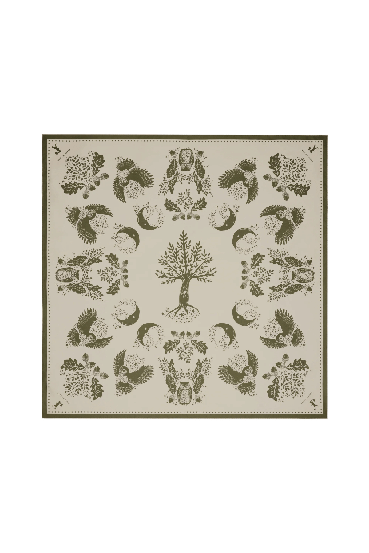 NIGHT OWL CLASSIC SCARF NATURAL