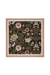 WOODBLOCK FLORAL CLASSIC SCARF BLACK