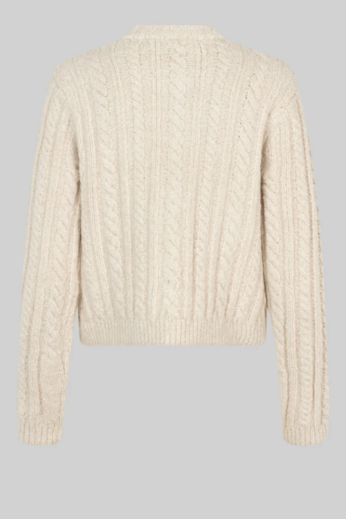 KAROLINA KNIT CARDIGAN PUMICE STONE