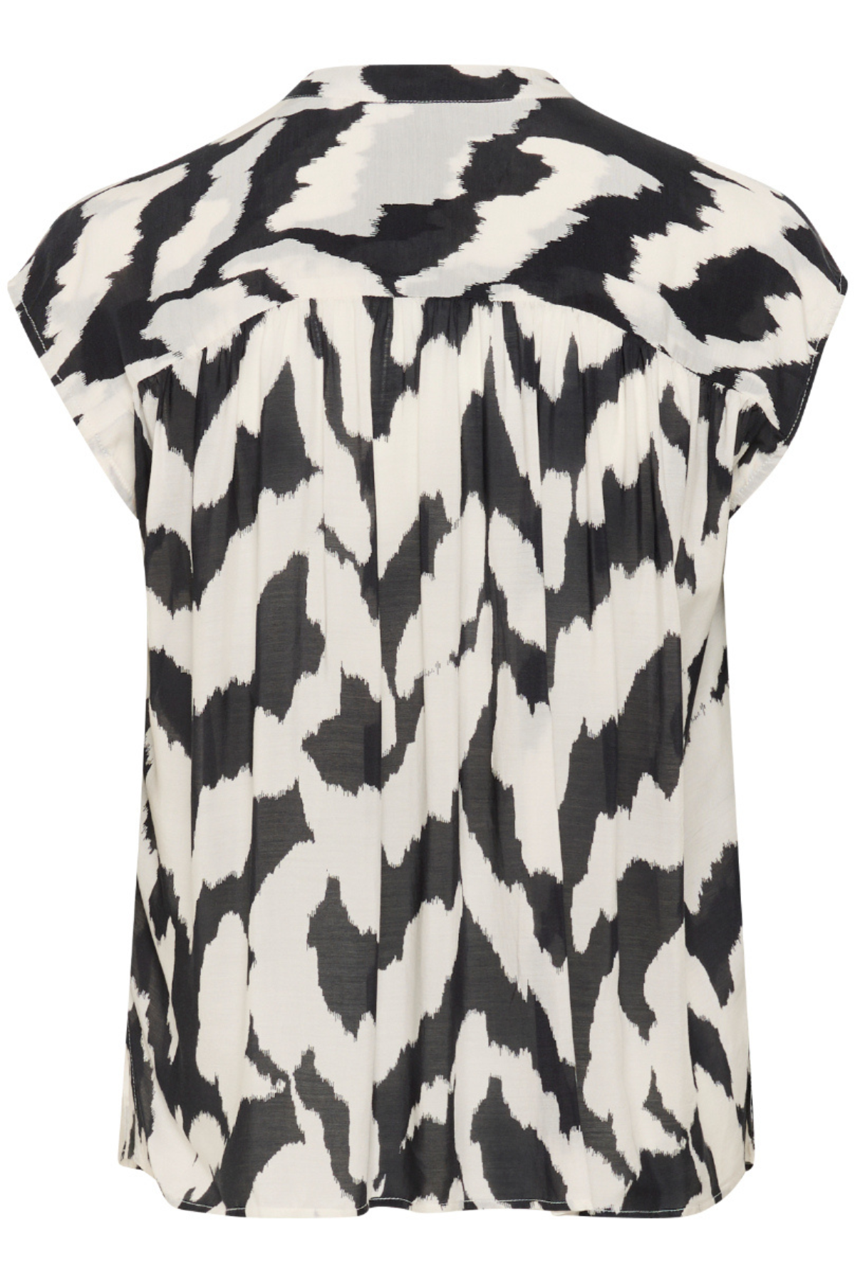 KELSIE SHIRT BLACK MONOCHROME