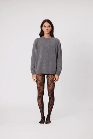 KENNEDY KNIT CHARCOAL