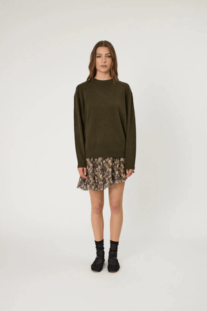 KENNEDY KNIT OLIVE