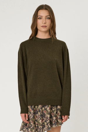 KENNEDY KNIT OLIVE