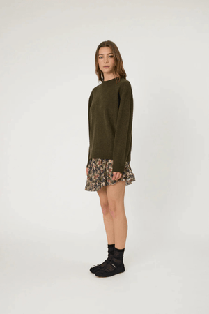 KENNEDY KNIT OLIVE