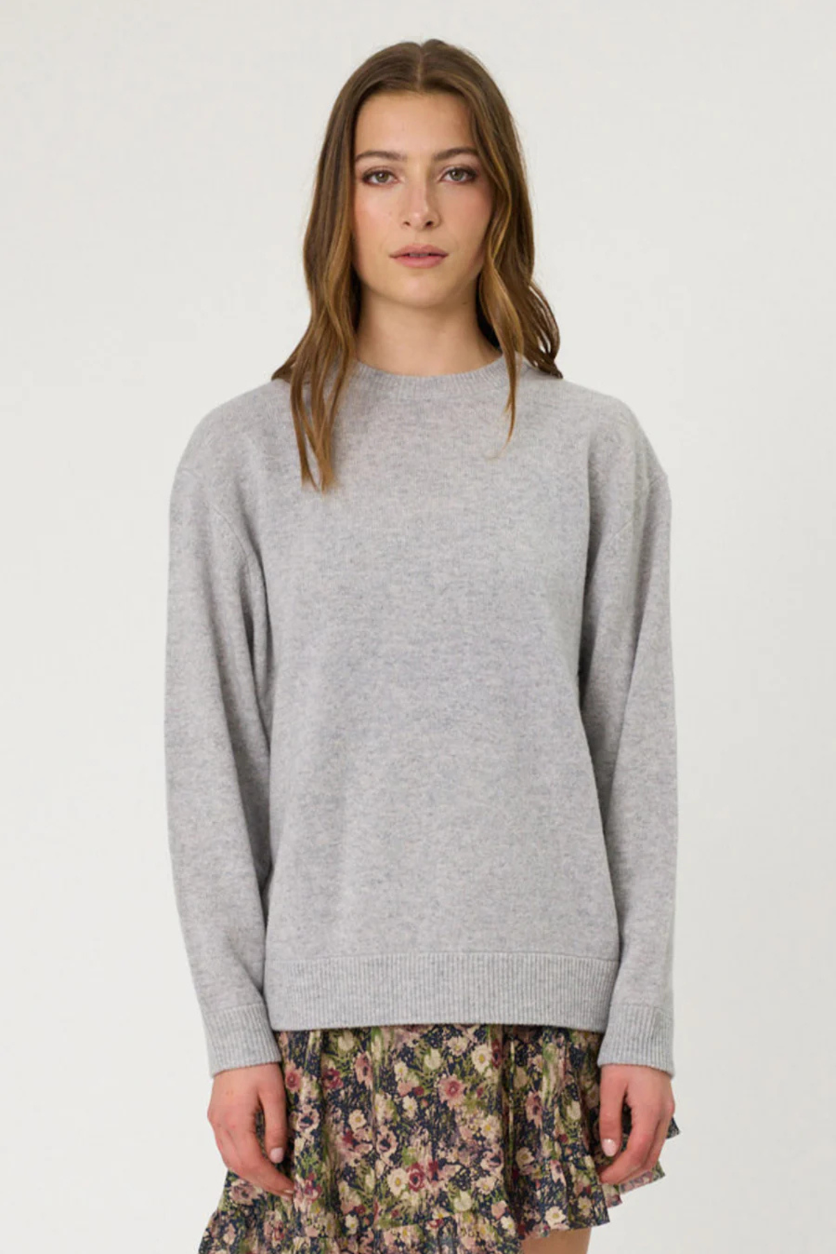 KENNEDY KNIT GREY MARLE