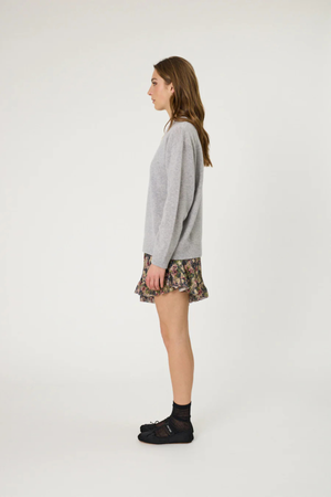 KENNEDY KNIT GREY MARLE
