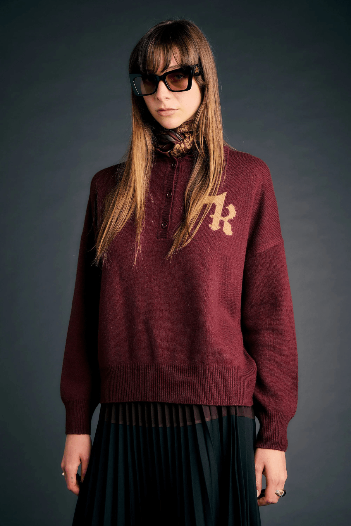 K FLAG POLO MAHOGANY