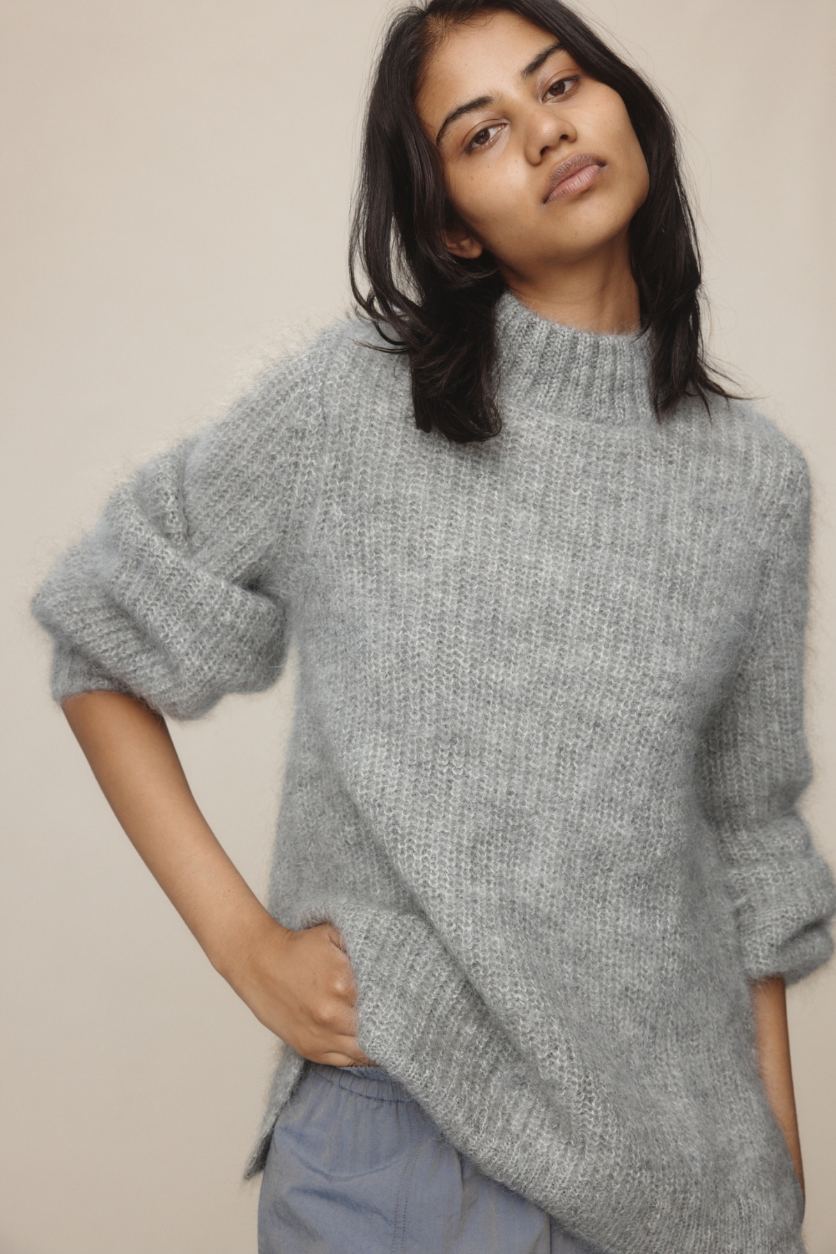 KLEIN JUMPER GREY MARLE