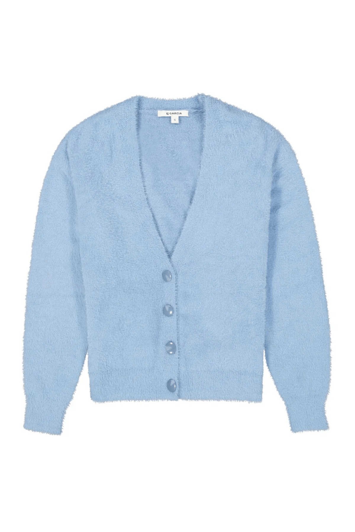 CARDIGAN FADED DENIM