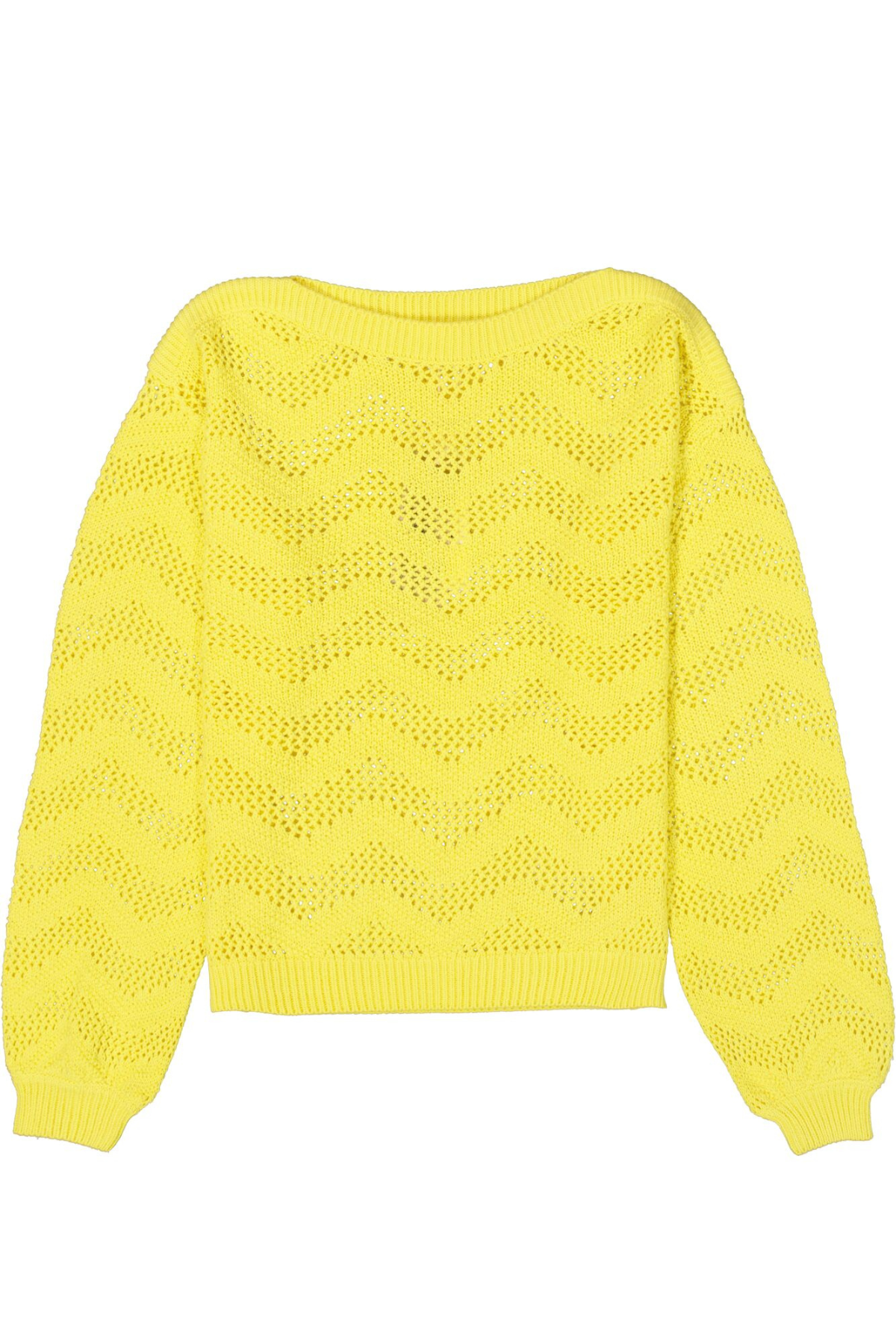 LADIES PULLOVER FRESH YELLOW