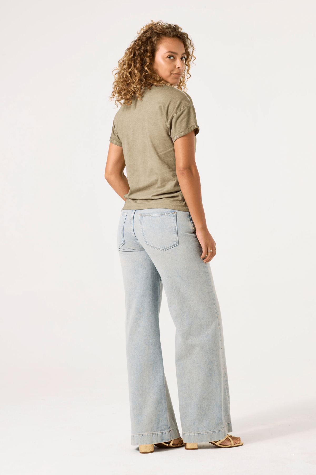 LADIES T-SHIRT SS SUMMER OLIVE