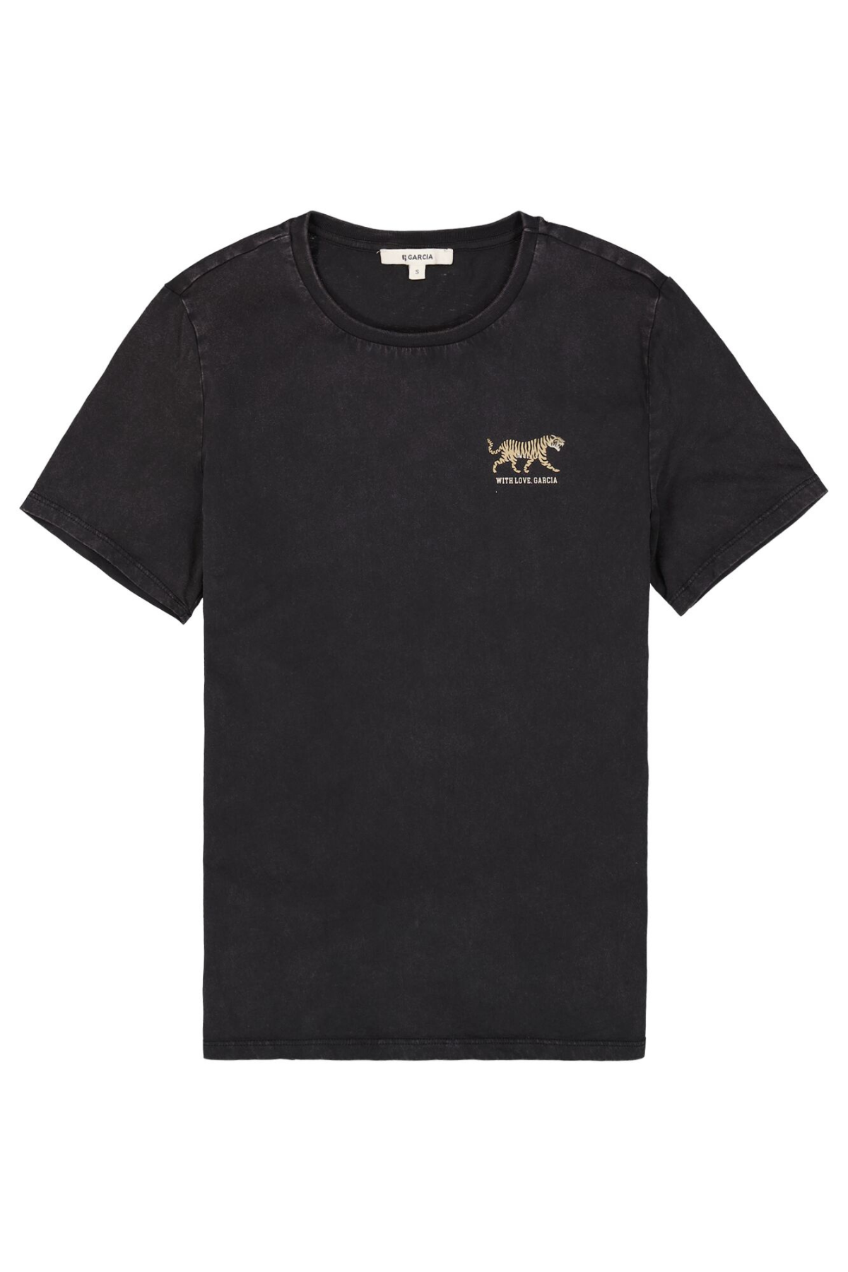 LADIES SHORT SLEEVE T-SHIRT BLACK