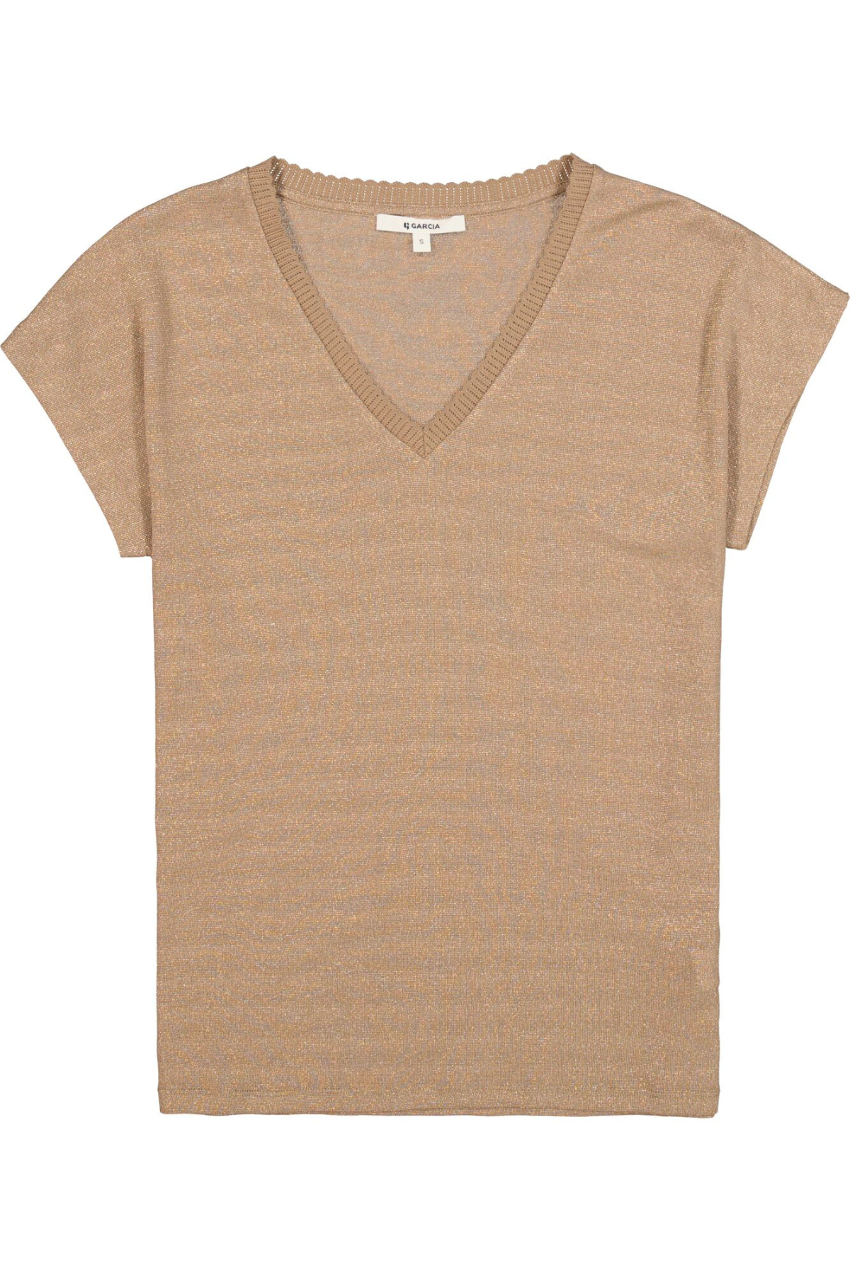 LADIES T-SHIRT SS SOFT TAUPE