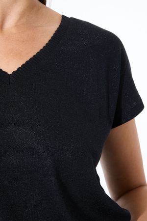 LADIES T-SHIRT SS BLACK