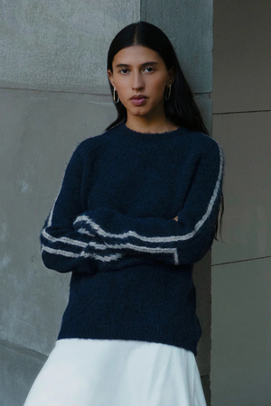 LANA KNIT JUMPER MIDNIGHT