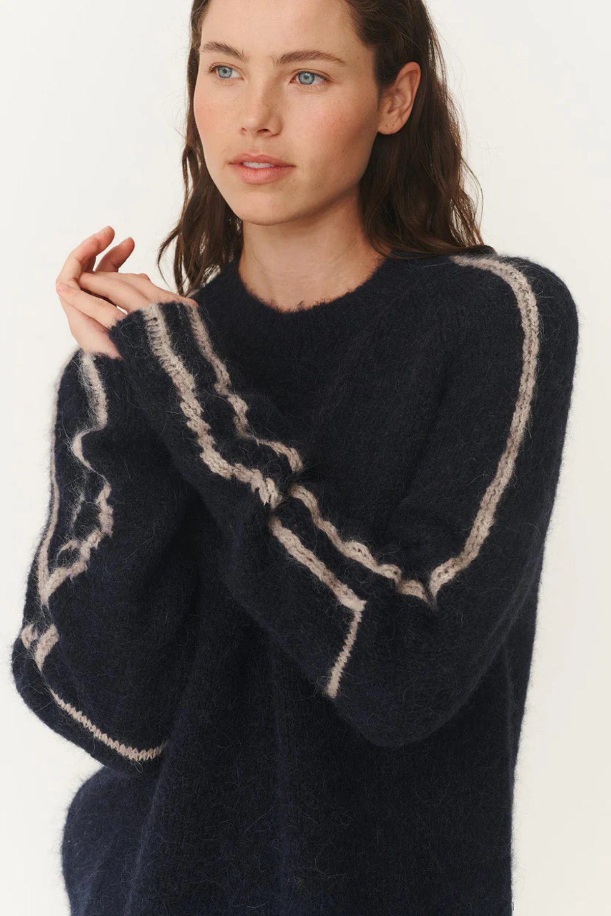 LANA KNIT JUMPER MIDNIGHT