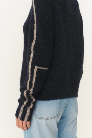 LANA KNIT JUMPER MIDNIGHT