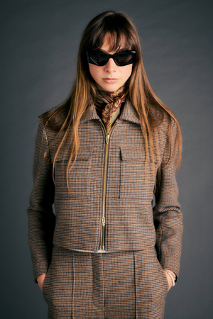 LANDING JACKET BROWN MULTI
