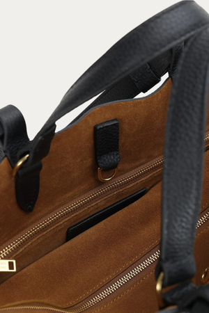 LARGE BANDIT TOTE BLACK