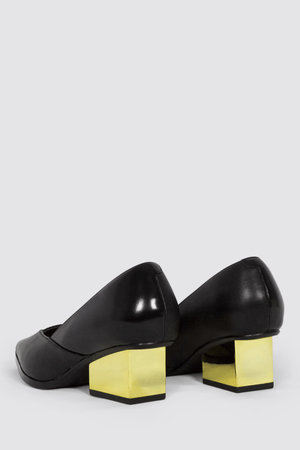 LAYER RAILA MID GOLD BLACK