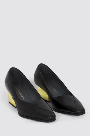LAYER RAILA MID GOLD BLACK