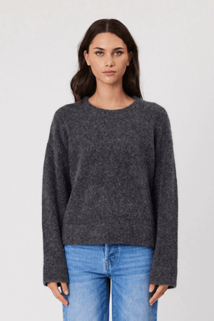 LAYLA KNIT CHARCOAL