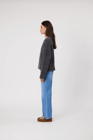 LAYLA KNIT CHARCOAL