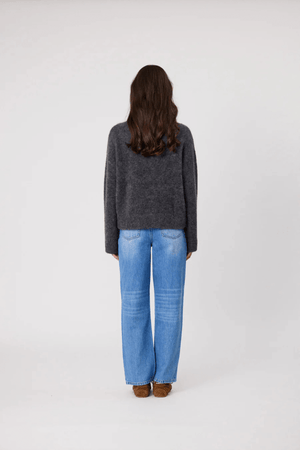 LAYLA KNIT CHARCOAL