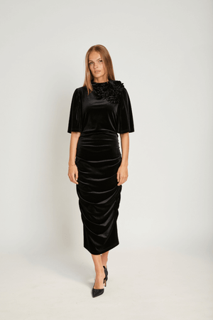 LENA DRESS BLACK