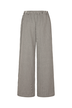 LIAM PANT STRIPE BLACK